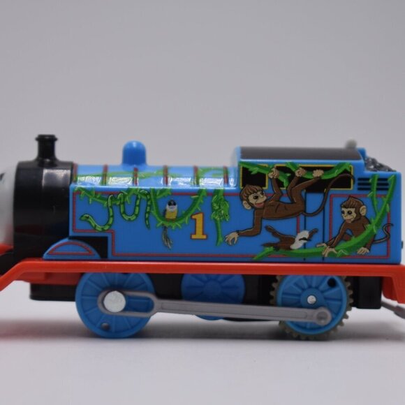 Thomas & Friends Trackmaster Monkey Palace Working Mattel Number 1 Blue 2013 - Picture 5 of 7
